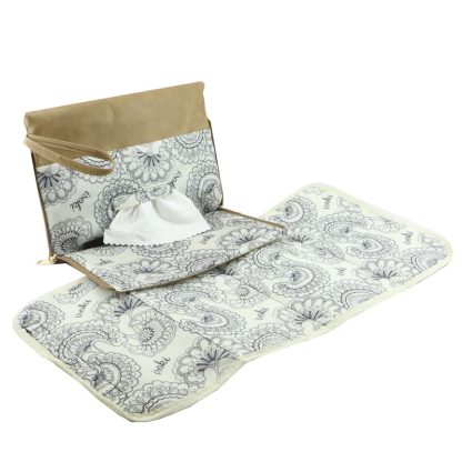 Isoki Windsor verschoningsmat latte opengevouwen liggend