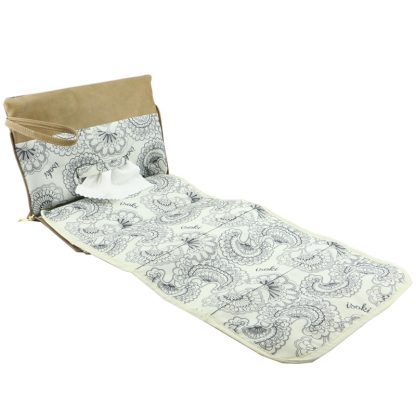 Isoki Windsor verschoningsmat latte opengevouwen staand