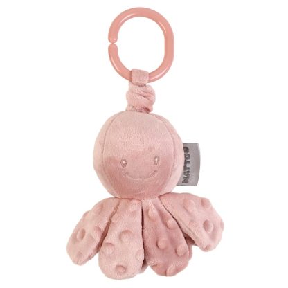 Nattou activiteitenknuffel octopus roze