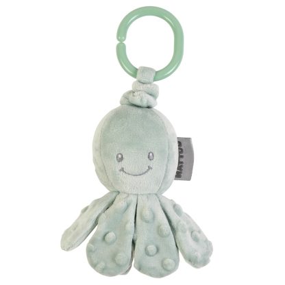 Nattou activiteitenknuffel octopus groen
