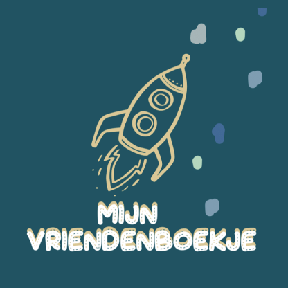 JeP Kids | vriendenboek smaragdgroen