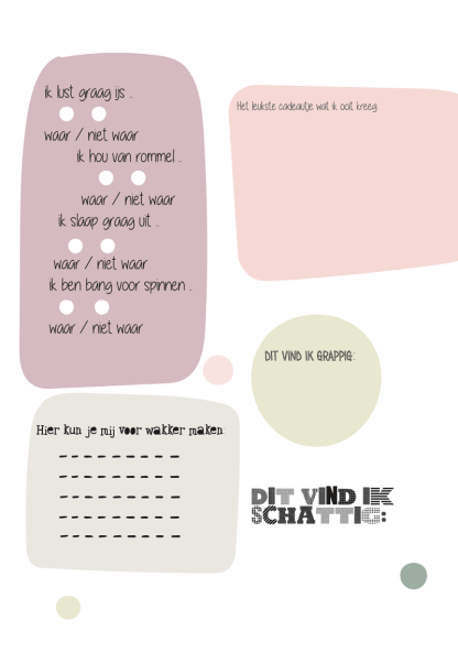 JeP Kids | vriendenboek veldgroen - Afbeelding 5