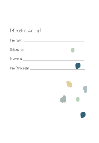 JeP Kids | vriendenboek smaragdgroen - Afbeelding 4