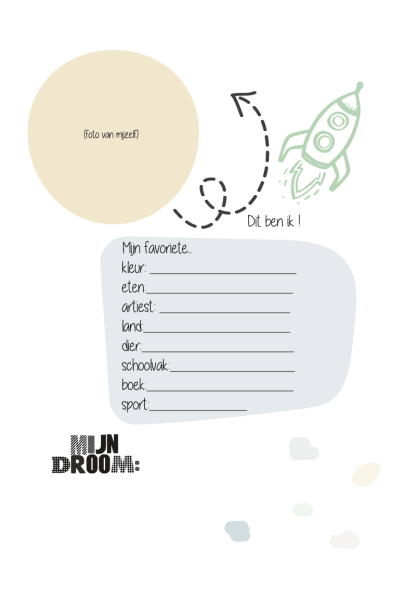 JeP Kids | vriendenboek smaragdgroen - Afbeelding 6