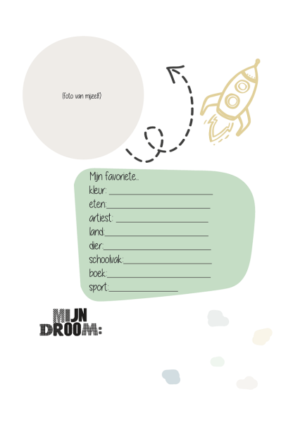 JeP Kids | vriendenboek smaragdgroen - Afbeelding 8
