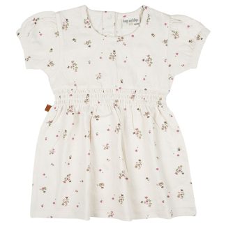 24032009 Frogs and Dogs crinkle flower jurk voorkant