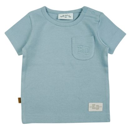 24036006 Frogs and Dogs t-shirt korte mouw blauw eton voorkant