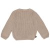 24083005 Frogs and Dogs sweater gebreid rib taupe smart club achterkant