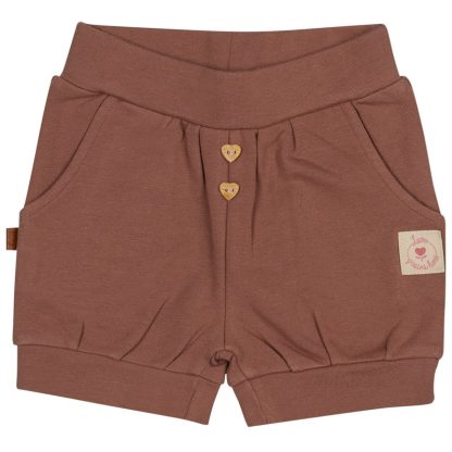 25021004 Frogs and Dogs korte broek bruin love garden voorkant