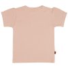 25022004 Frogs and Dogs t-shirt bloemen roze summer flowers achterkant