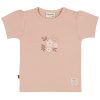 25022004 Frogs and Dogs t-shirt bloemen roze summer flowers voorkant
