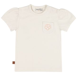 25022005 Frogs and Dogs t-shirt bloem op zakje summer flowers voorkant
