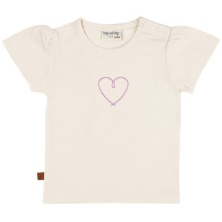 25023003 Frogs and Dogs t-shirt hart beautiful hearts voorkant