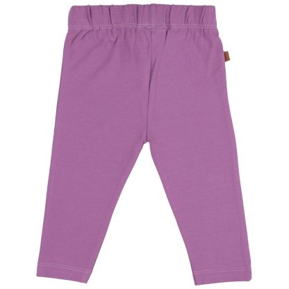 25023006 Frogs and Dogs legging paars beautiful hearts achterkant