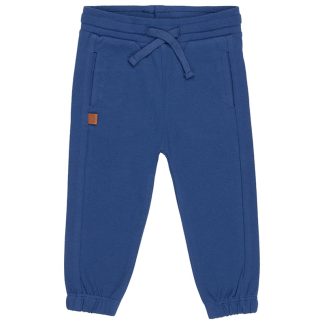 25025002 Frogs and Dogs joggingbroek pique blauw happy with you voorkant