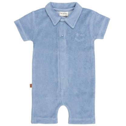 25025007 Frogs and Dogs playsuit smile voorkant