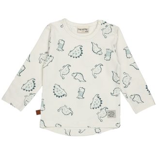 25026001 Frogs and Dogs t-shirt dino aop nice team voorkant