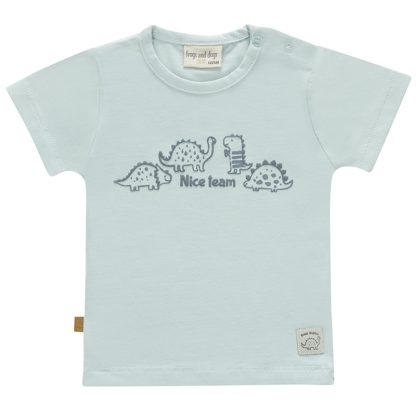 25026006 Frogs and Dogs t-shirt dino nice team voorkant