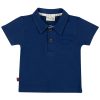 25094010 Frogs and Dogs polo blauw sand and sun voorkant