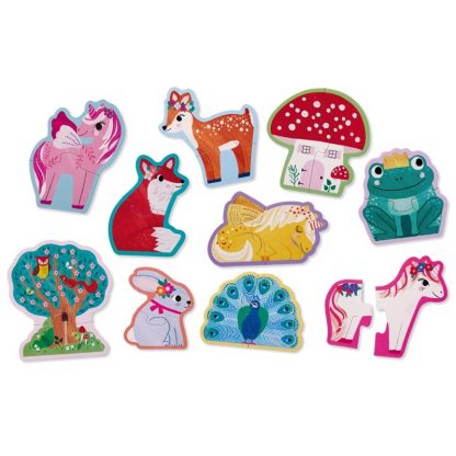 3829524 Crocodile Creek puzzel lets begin unicorn puzzels