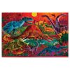 3879052 Crocodile Creek folie puzzel dazzling dinosaurs puzzel