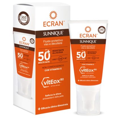 480348 Ecran sunnique facial en decolette spf 50