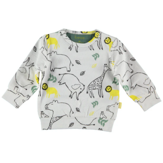 B.E.S.S. | sweater aop animals wit