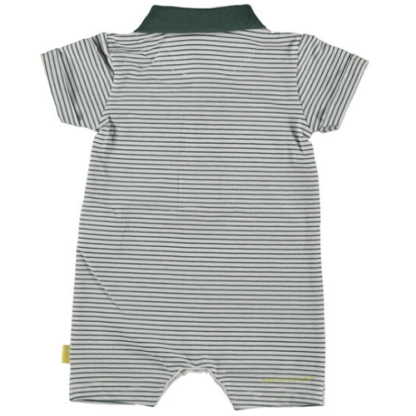 B.E.S.S. playsuit wit stripe polo - Afbeelding 2