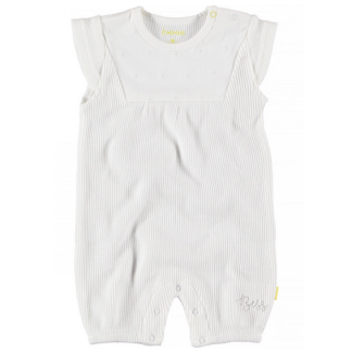 B.E.S.S | playsuit ster wafel wit