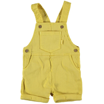 B.E.S.S. | tuinbroek denim geel