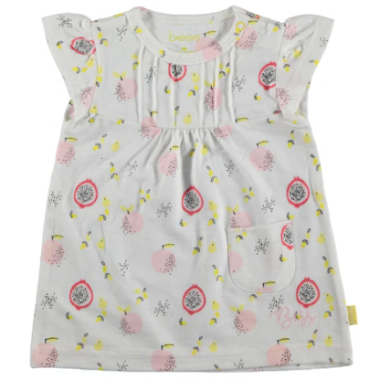 B.E.S.S. | jurk short sleeve aop fruit