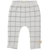 B.E.S.S. | lange broek check wit