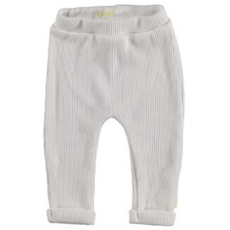 B.E.S.S | lange broek wafel wit