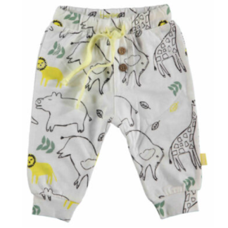 B.E.S.S. | broek aop animals wit