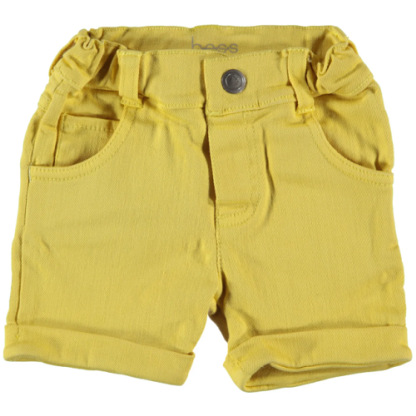 B.E.S.S. | korte broek denim geel