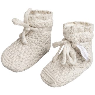 Baby's Only | teddy slofjes Willow warm linen