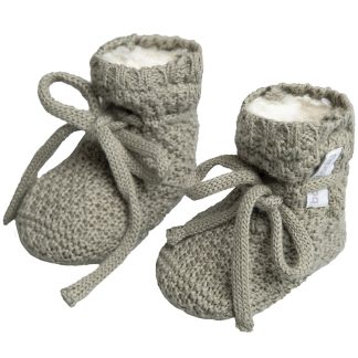Baby's Only | teddy slofjes Willow urban green