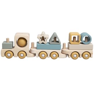 Baby's Only | houten speelgoedtrein swirl