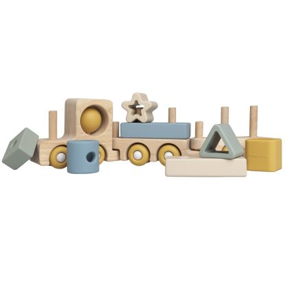 Baby's Only | houten speelgoedtrein swirl - Afbeelding 3