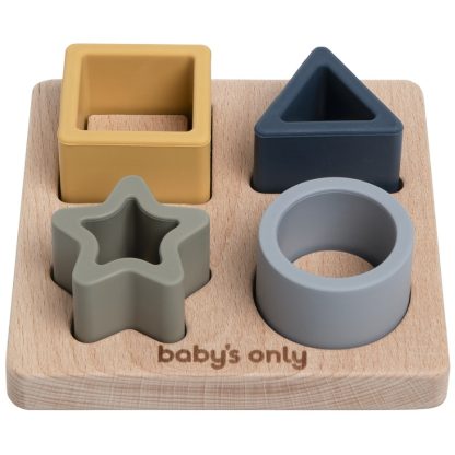 Baby's Only | houten vormenpuzzel earth - Afbeelding 2