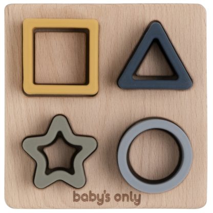 Baby's Only | houten vormenpuzzel earth