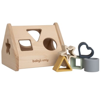 Baby's Only | houten vormenstoof huis earth
