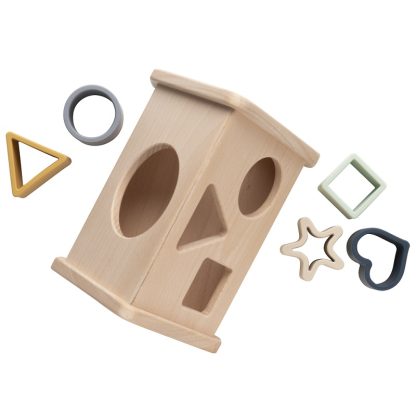 Baby's Only | houten vormenstoof huis earth - Afbeelding 2
