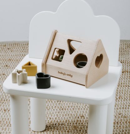 Baby's Only | houten vormenstoof huis earth - Afbeelding 3