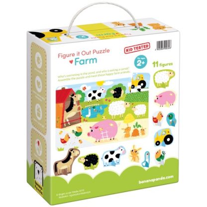 Banana Panda | figure it out puzzel boerderij 2+ - Afbeelding 2