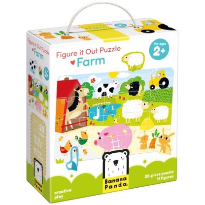 Banana Panda | figure it out puzzel boerderij 2+
