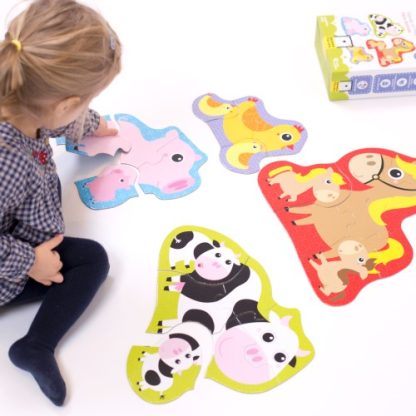 Banana Panda | hands at play puzzel boerderijdieren 2+ - Afbeelding 4