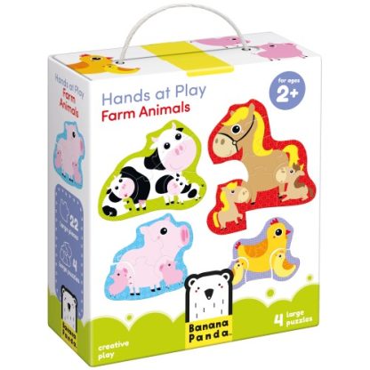 Banana Panda | hands at play puzzel boerderijdieren 2+