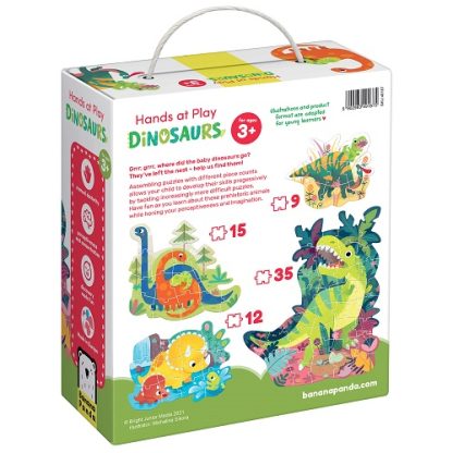 Banana Panda | hands at play puzzel dinosaurs 3+ - Afbeelding 2