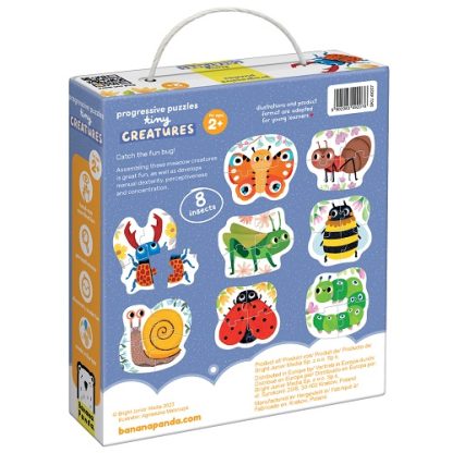 Banana Panda | puzzels tiny creatures 2+ - Afbeelding 2